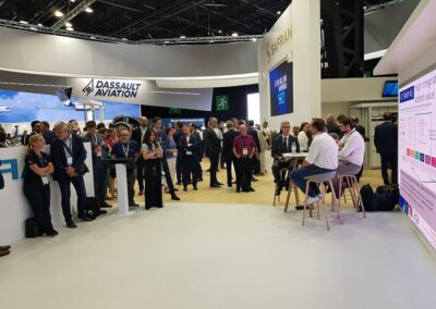 Presentation of COMAP-4S project at Le Bourget Air Show